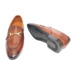3009098 - Men's Slip On’s (Leather Upper Rubber Sole) - Image 2