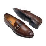 3009454 – Men's Slip On’s (Leather Upper Rubber Sole) - Image 2