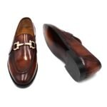 3009346 - Gents Slip On’s (Leather Sole) - Image 2
