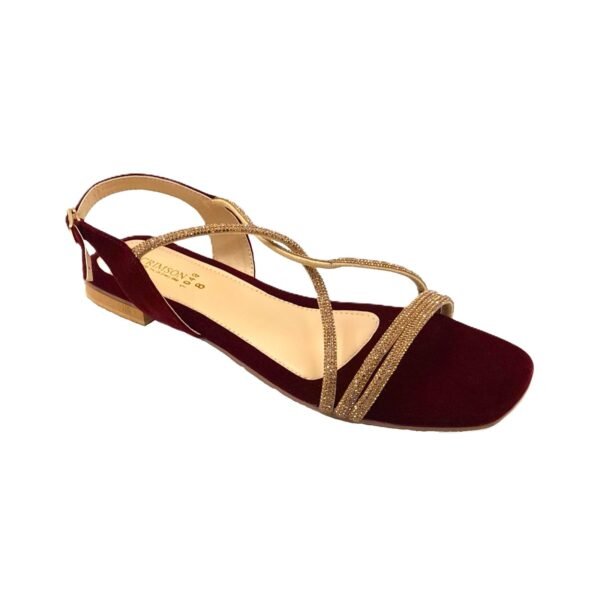 1003216 – Women's Partywear Flat Sandal