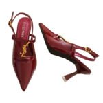 7005048 Ladies Sling Black Heel - Image 3