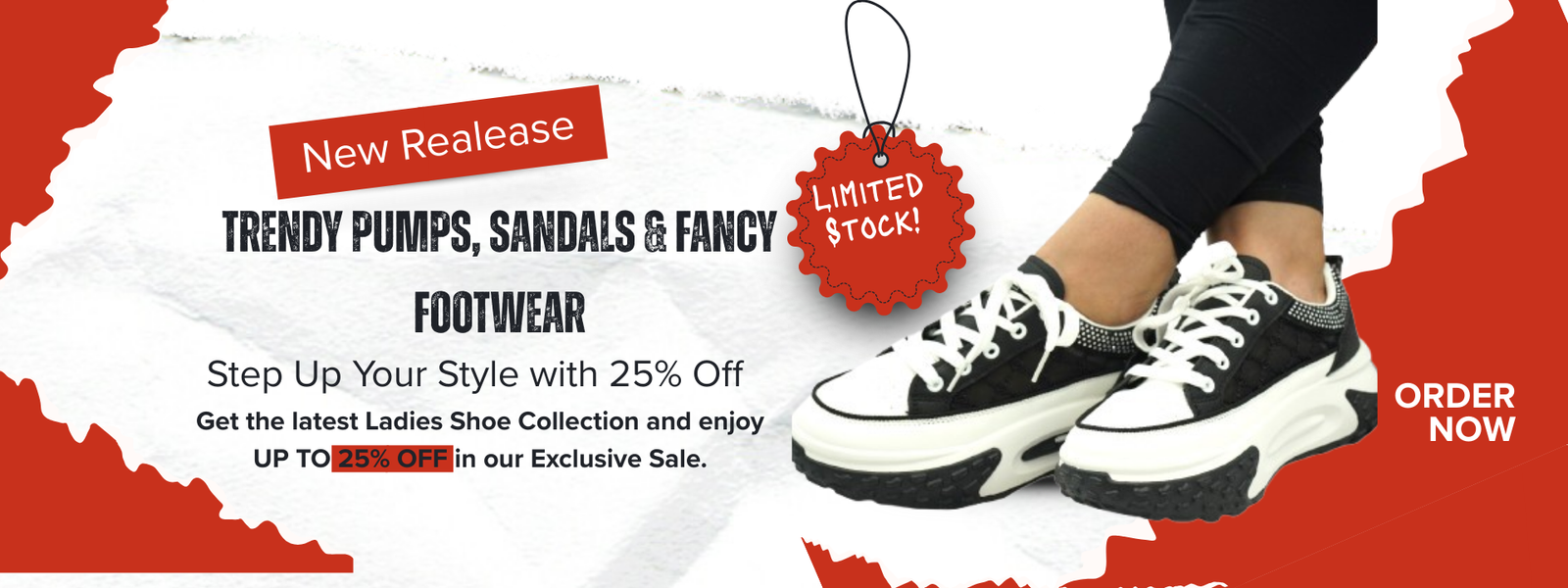 Ladies Shoes in CRIMSON SHOES: Trendy Pumps, Sandals & Fancy Footwear